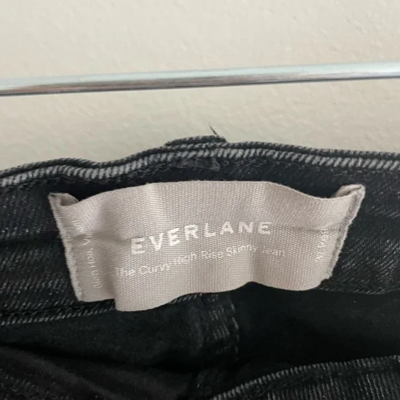 Everlane Women's Black Skinny Jeans - Picture 3 of 6
